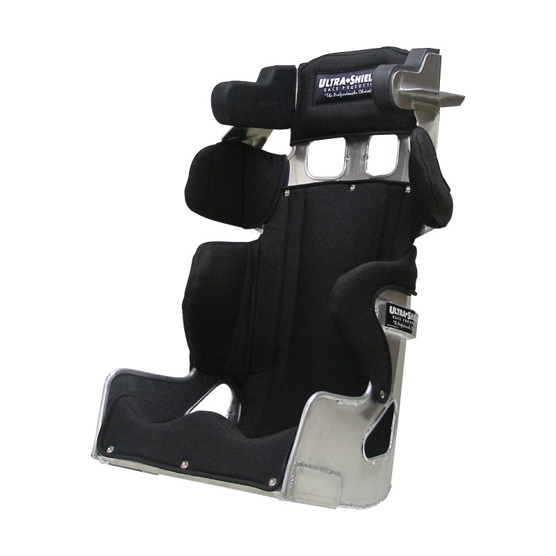 Ultra Shield Junior Head Support for Race Seat Black Cover Drivers Left Side
